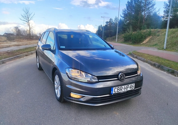 Volkswagen Golf cena 51500 przebieg: 214481, rok produkcji 2018 z Polanów małe 704